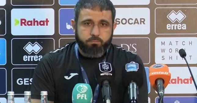 Bu, nə komandamıza, nə mənə, nə də özünə yaraşan bir hərəkət deyil Rəşad Sadıqov