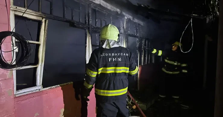 Zaqatalada bir gündə 2 ev yandı VİDEO YENİLƏNİB