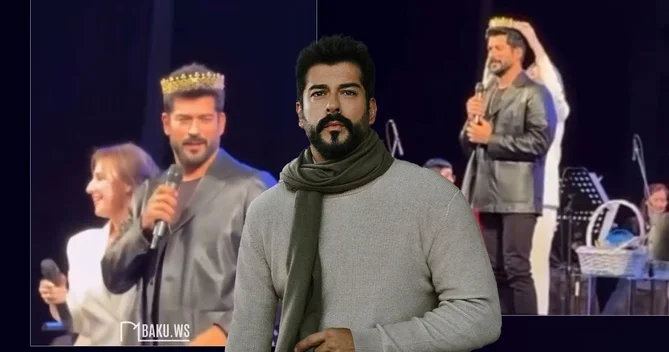 Burak Özçivitin başına tac qoyub, kral etdilər 20 milyon pul da veriləcək