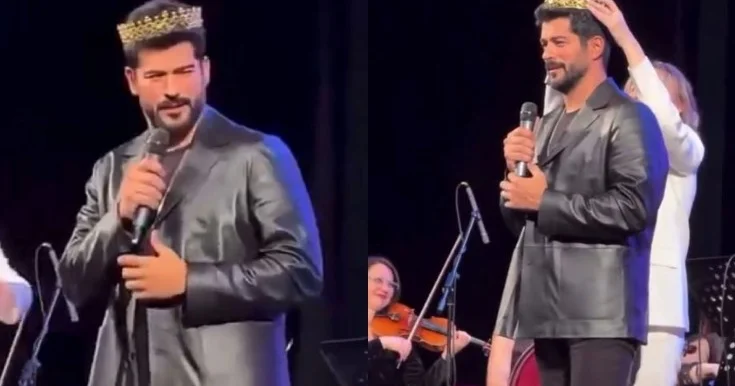 Rusiyada Burakın başına tac taxıb, kral adlandırdılar Video