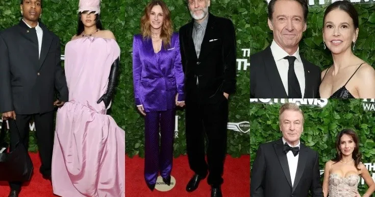 Məşhurların toplaşdığı gecədən Fotolar