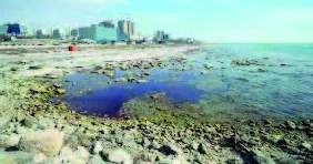 Xəzər geriyə, problemlər isə sahilə hücum çəkir