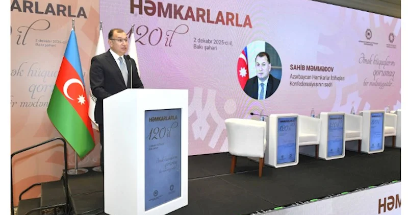 Mədəniyyət İşçiləri Həmkarlar İttifaqının 120 illiyi qeyd olunub FOTOLAR