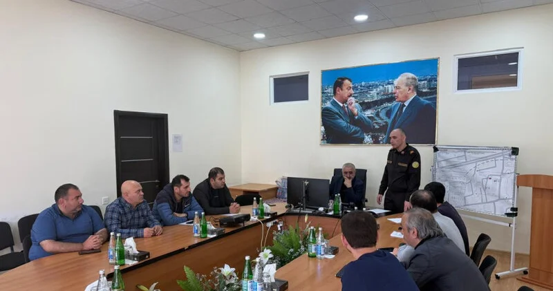 FHN in Bakı Regional Mərkəzi mülki müdafiə məşqləri keçirdi FOTO