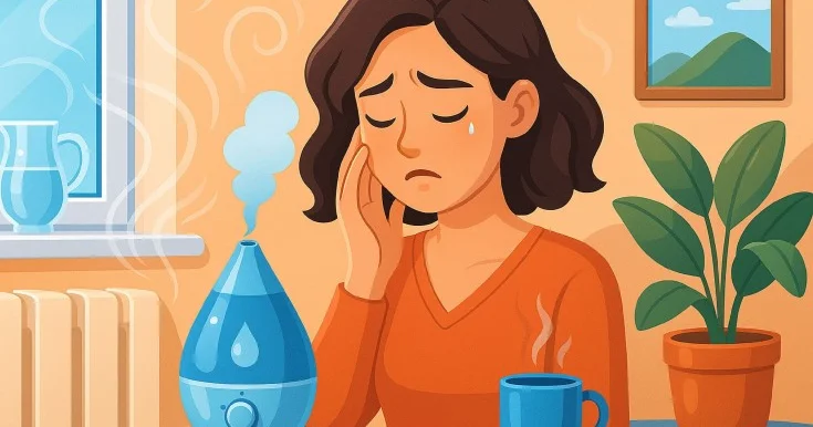 Evdə quru havanın təhlükəsi