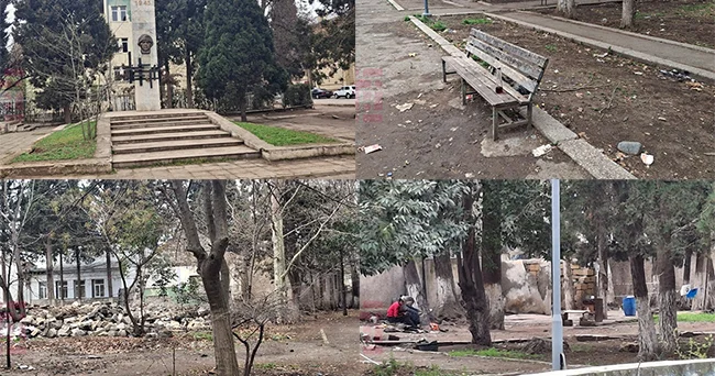 Rəsulzadə sakinləri Aboyev parkındakı baxımsızlıqdan narazıdır