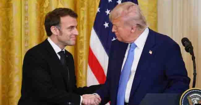 Makron Trampa Ukrayna ilə bağlı Paris danışıqları barədə məlumat verdi