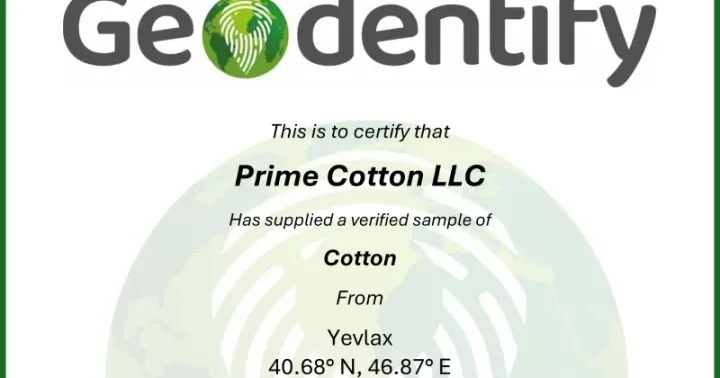 “Prime Cotton” pambığın mənşəyini elmi üsullar ilə təsdiqləyən ilk Azərbaycan şirkəti oldu