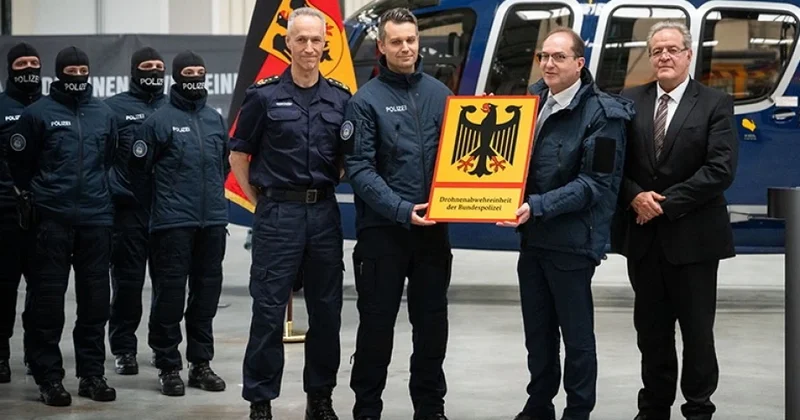 Almaniyada federal polisin dronlara qarşı yeni müdafiə bölməsi yaradılıb