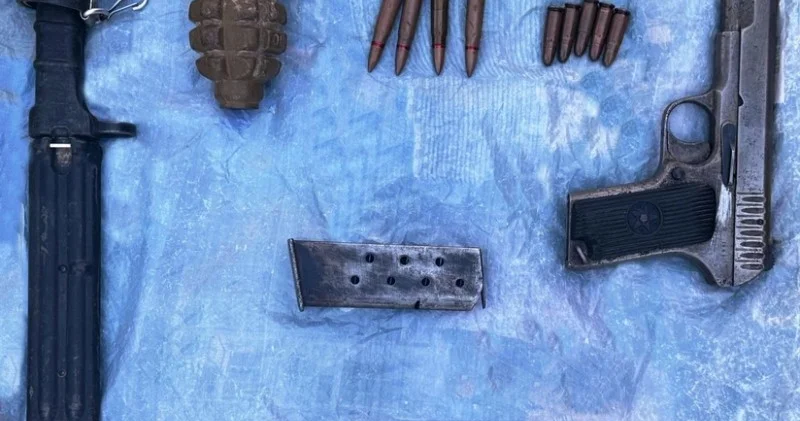 Gəncədə məhkumun həbsdən əvvəl gizlətdiyi silah sursat aşkarlanıb