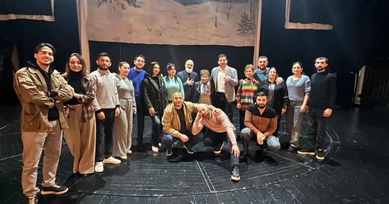 В Мингячевире прошел мастер класс по профессиональному театральному искусству (ФОТО)