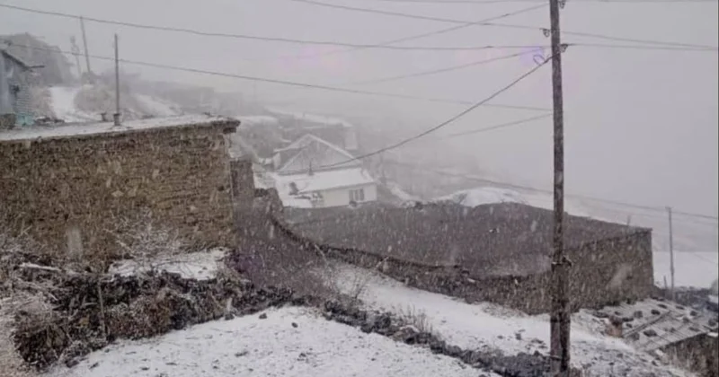 Xınalığa qar yağır ÖZƏL/VİDEO
