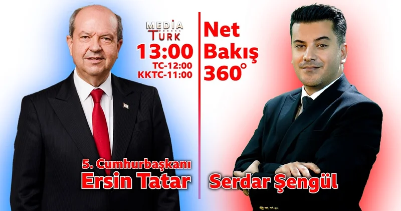 MediaTürk TV də yeni dövr: Serdar Şengül ilə “Net Baxış 360” başlayır