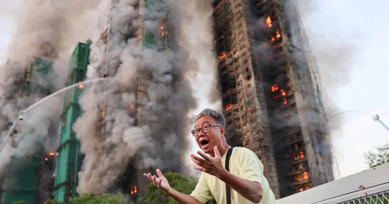 Высотки горят одинаково: пожар в Гонконге и трагедия в Баку Minval Politika