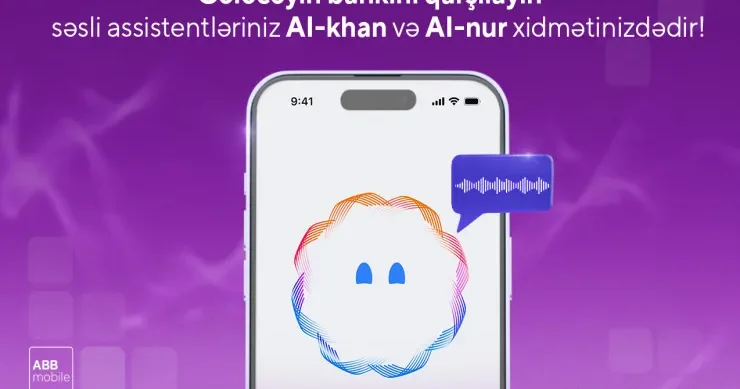 ABB də gələcəyin bankçılığını qarşılayın səsli süni intellekt köməkçisi ilə bank əməliyyatları