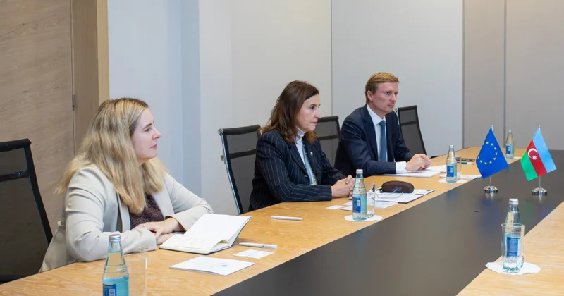 Avropa İttifaqının Azərbaycandakı nümayəndəliyinin rəhbəri ilə dekarbonizasiya üzrə əməkdaşlıq müzakirə olunub