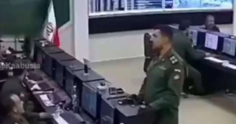 SEPAH qərargahının vurulma anı VİDEO