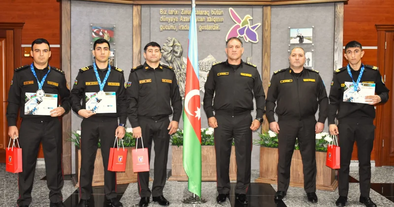 Сотрудники МЧС Азербайджана добились высоких результатов на спортивных соревнованиях ФОТО