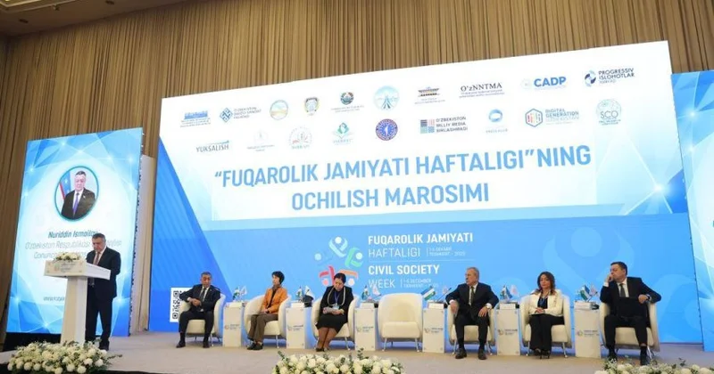 QHT lərə Dövlət Dəstəyi Agentliyi Özbəkistanın “Vətəndaş Cəmiyyəti Həftəsi”ndə təmsil olunur