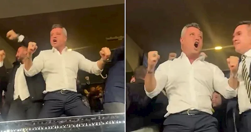 “Fənərbağça” prezidentinin qol sevinci gündəm oldu Video