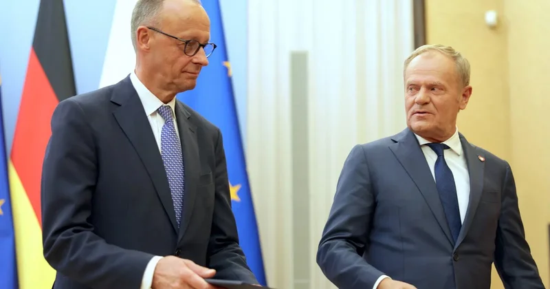 Туск и Мерц поспорили из за выплат жертвам нацизма Minval Politika