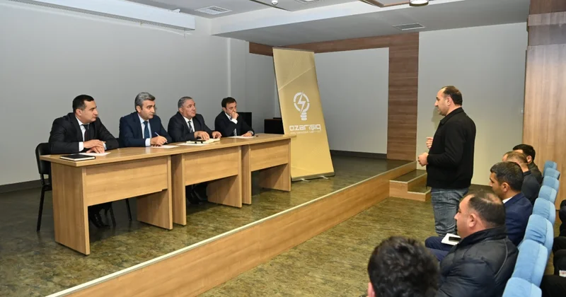 Представители Азеришыг встретились с фермерами и предпринимателями в Билясуваре ФОТО