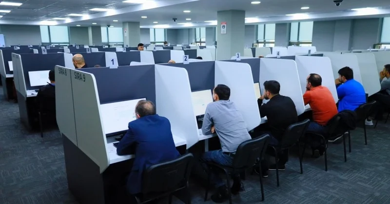 Taksi sürücüləri üçün imtahan keçirilib, 1309 u uğur qazanıb