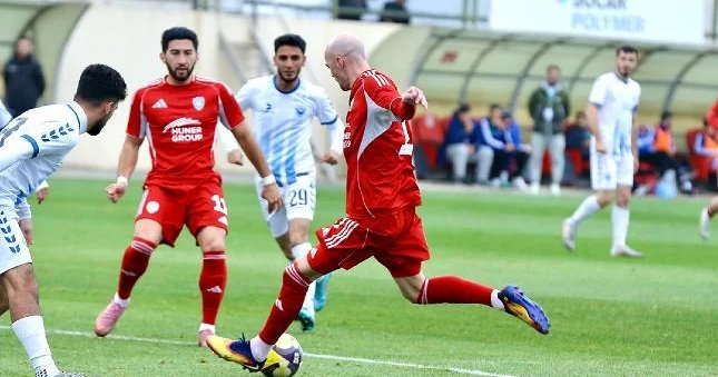 Şahdağ Qusar Turan Tovuz oyununda 3 cü qol Yenilənir