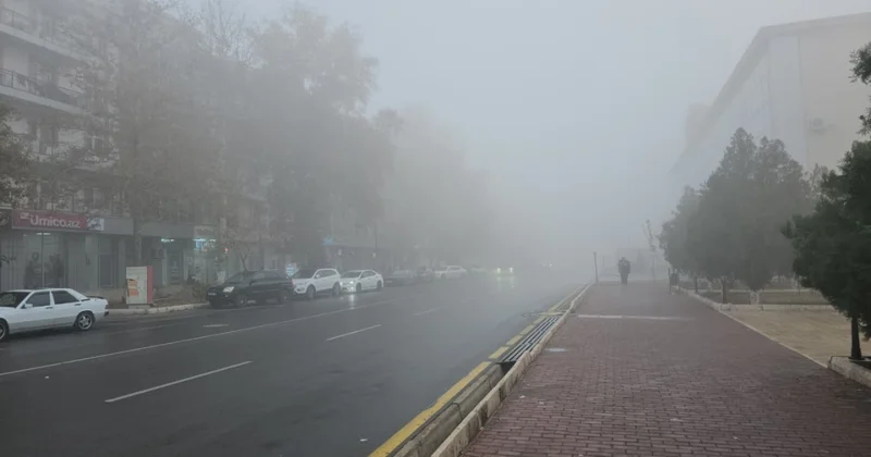 Naxçıvanda DYPİ dumanlı hava şəraiti ilə əlaqədar yol hərəkəti iştirakçılarına müraciət edib