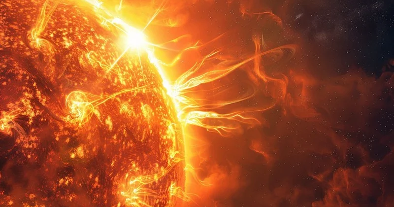 Günəşdə nəhəng ləkə kompleksi superpartlayış təhlükəsi yaradır