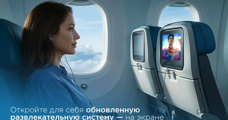 На борту самолетов AZAL обновлена система мультимедийных развлечений