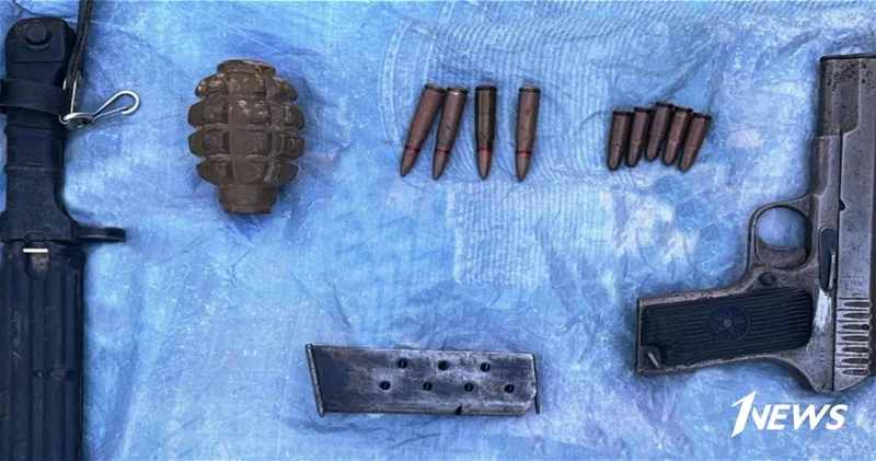 В Гяндже изъяли оружие, спрятанное осужденным до ареста