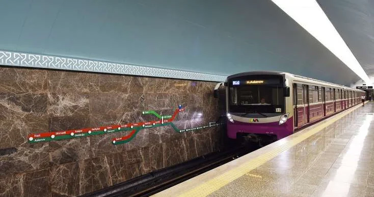 Bakı metrosundan istifadə edənlərin sayı açıqlandı