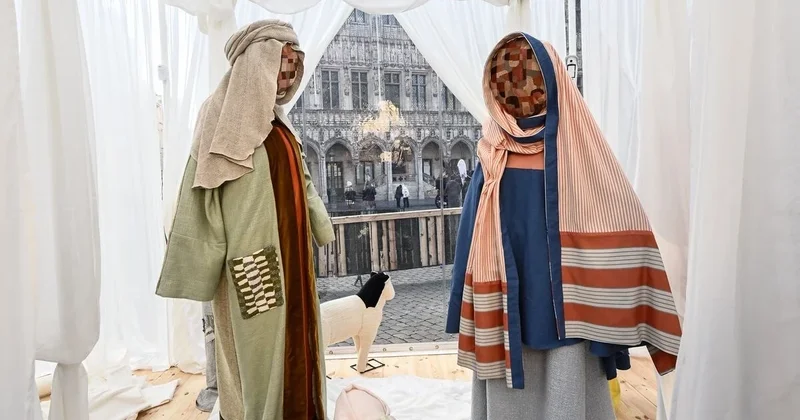 Инклюзивный вертеп в Брюсселе вызвал скандал и споры ВИДЕО