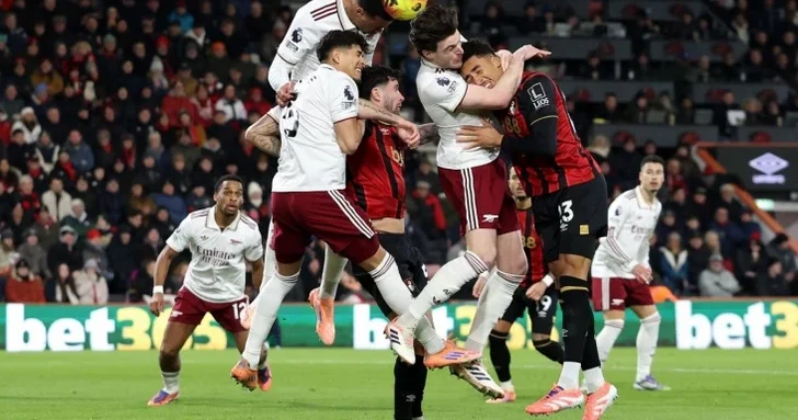 Дубль Райса помог Арсеналу переиграть Борнмут в матче 20 го тура АПЛ