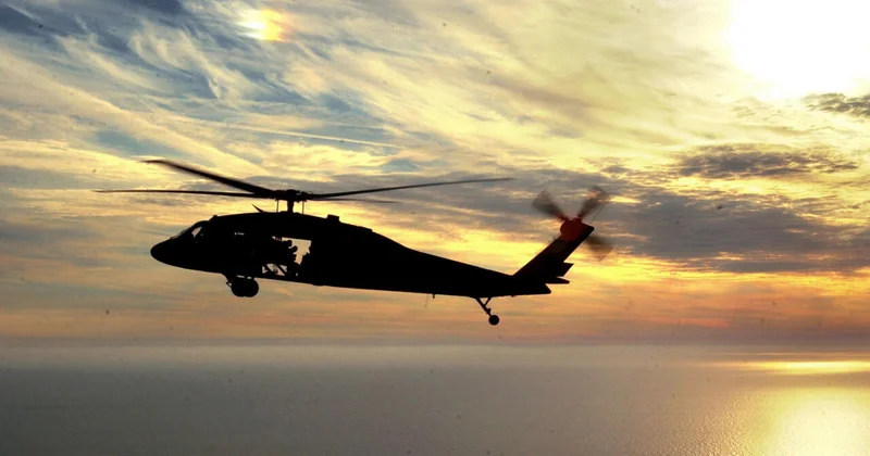 В США разбился вертолет ВИДЕО