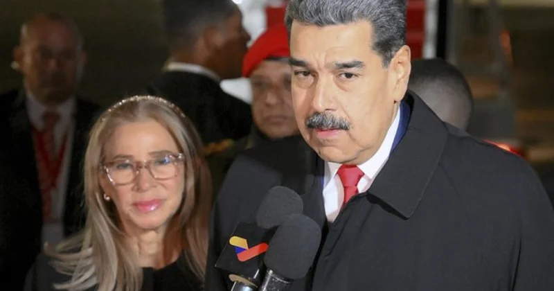 Venesuela Prezidenti və arvadı saxlanılıb Tramp (FOTO)