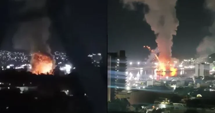 ABŞ Venesuelanı vurdu VİDEO