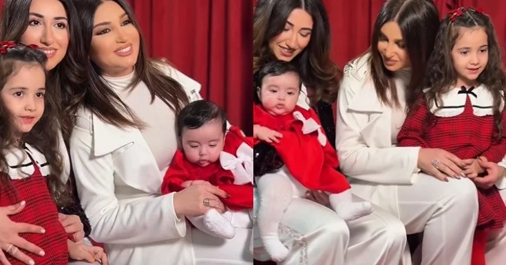 Dilarə Əliyeva qızı və nəvələri ilə... Video