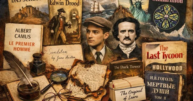 Qatilin kimliyi bilinmədi, müəllif əlyazmanı yandırdı... Yarımçıq qalmış ən maraqlı əsərlər