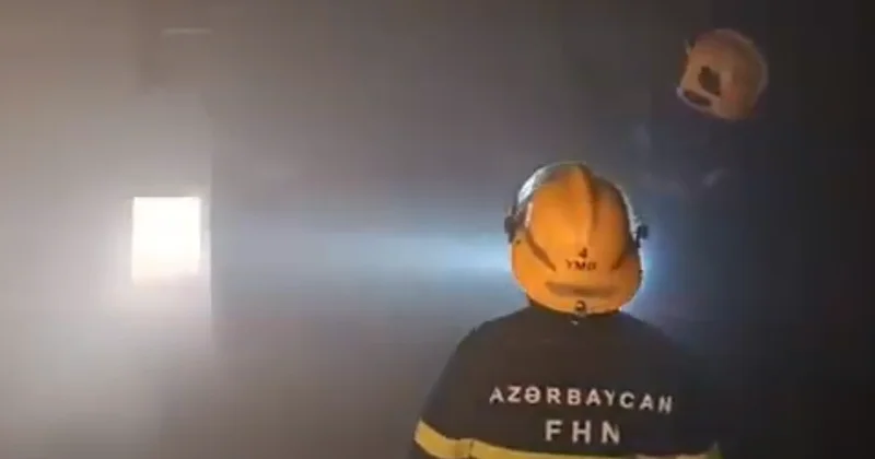 Bakıda məşhur hamamda yanğın olub