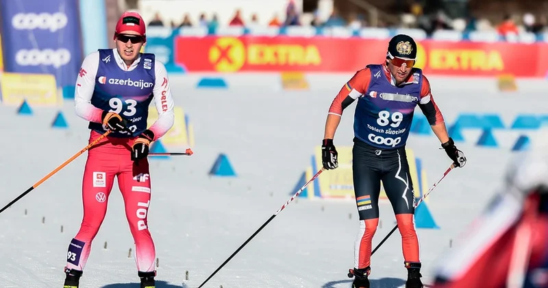 Erməni xizəkçi beynəlxalq yarışda Azərbaycan yazısının üstünü bağladığına görə cərimələnib