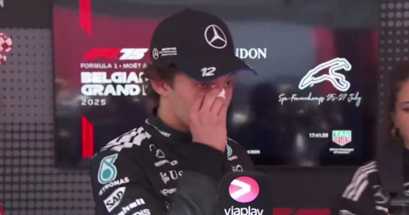 Antonelli çətinə düşəndə ağlayır