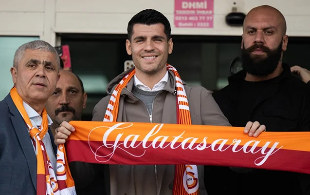 Morata rəsmən “Qalatasaray”da