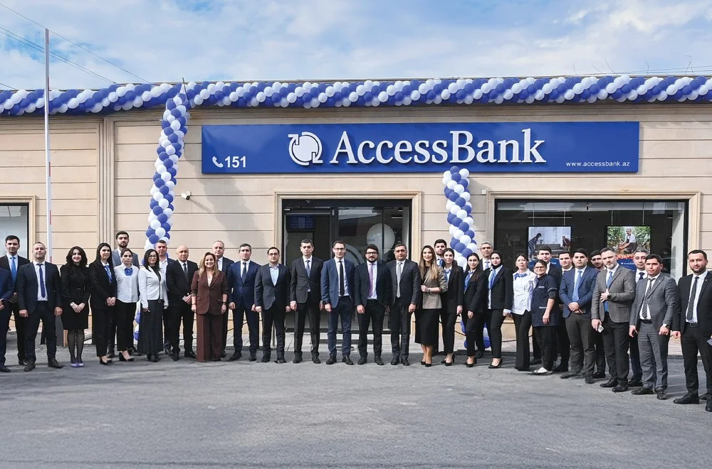 AccessBank yenilənmiş konseptli Xaçmaz filialını istifadəyə verib