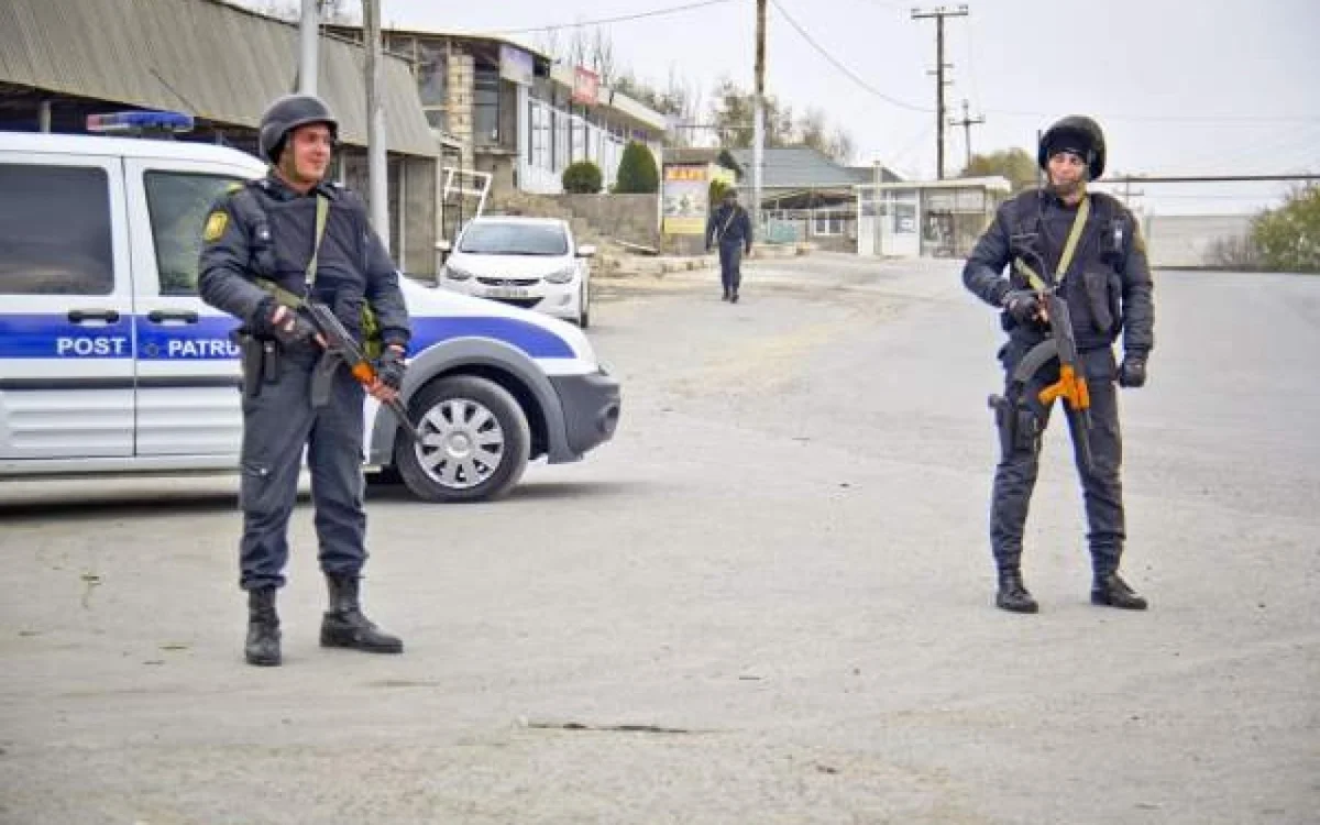 9 rayonun ərazisidə polis postları quruldu DİN əməliyyat axtarış tədbirləri keçirir