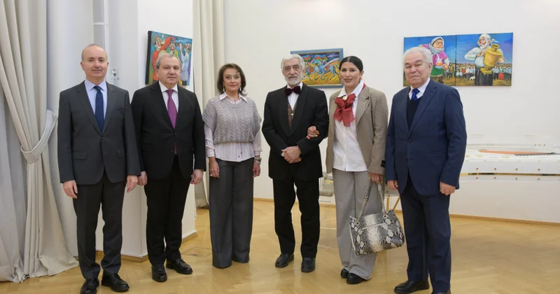 Vyanada Xalq rəssamı Əşrəf Heybətovun fərdi sərgisi açılıb