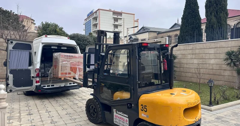 Azərbaycandan Ukraynaya növbəti humanitar yardım göndərilib FOTOLAR