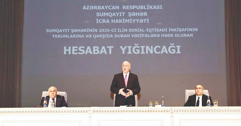 Kimyaçılar şəhəri hesabat verib