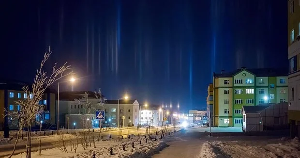 Moskva bölgəsi səmasında nadir təbiət hadisəsi görüntülənib